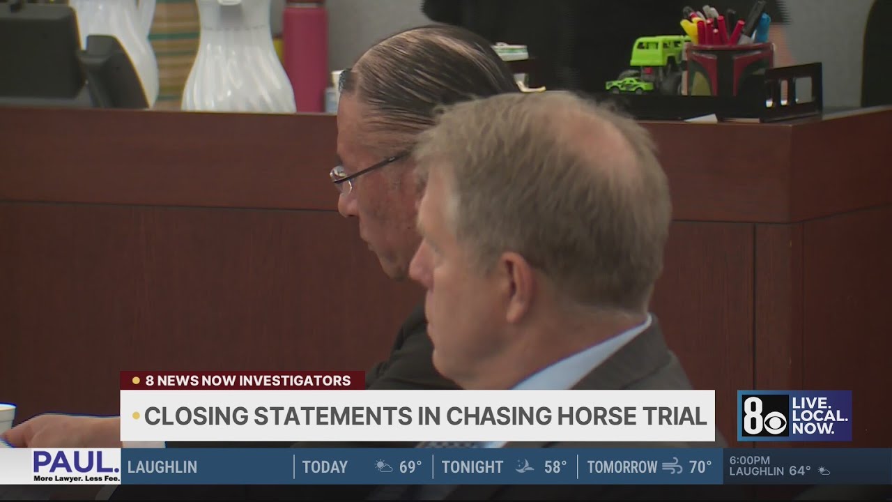 Closing statements of Nathan Chasing Horse sexual abuse trial