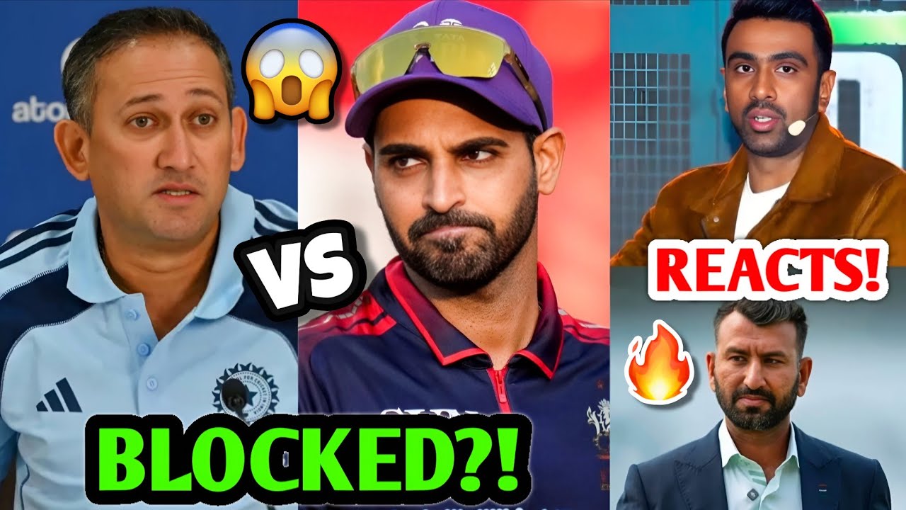 WTF! Ajit Agarkar BLOCKED Bhuvaneswar SELECTION?! 😱 Cricketers React to Bhuvi COMEBACK 🔥