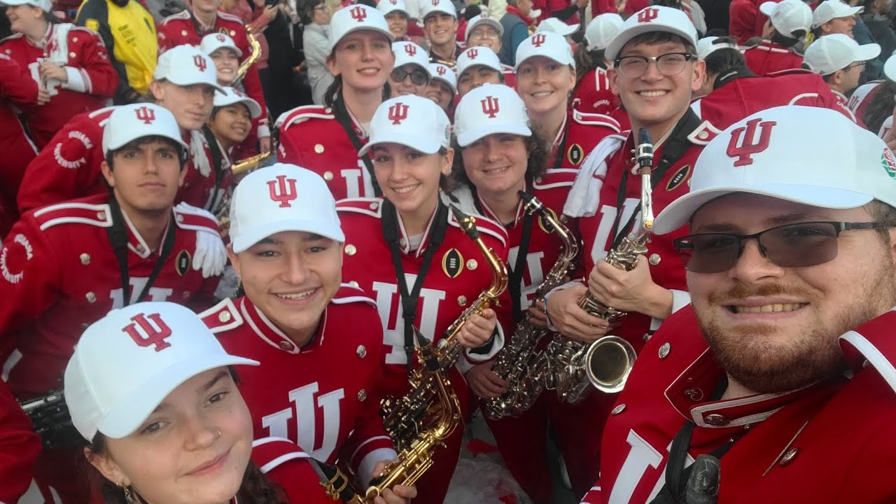 Pregame - Alabama Million Dollar Band & IU Marching Hundred 2026 Rose Bowl Pregame Show