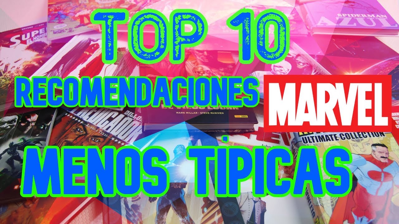 TOP 10 Recomendaciones MARVEL Menos Típicas
