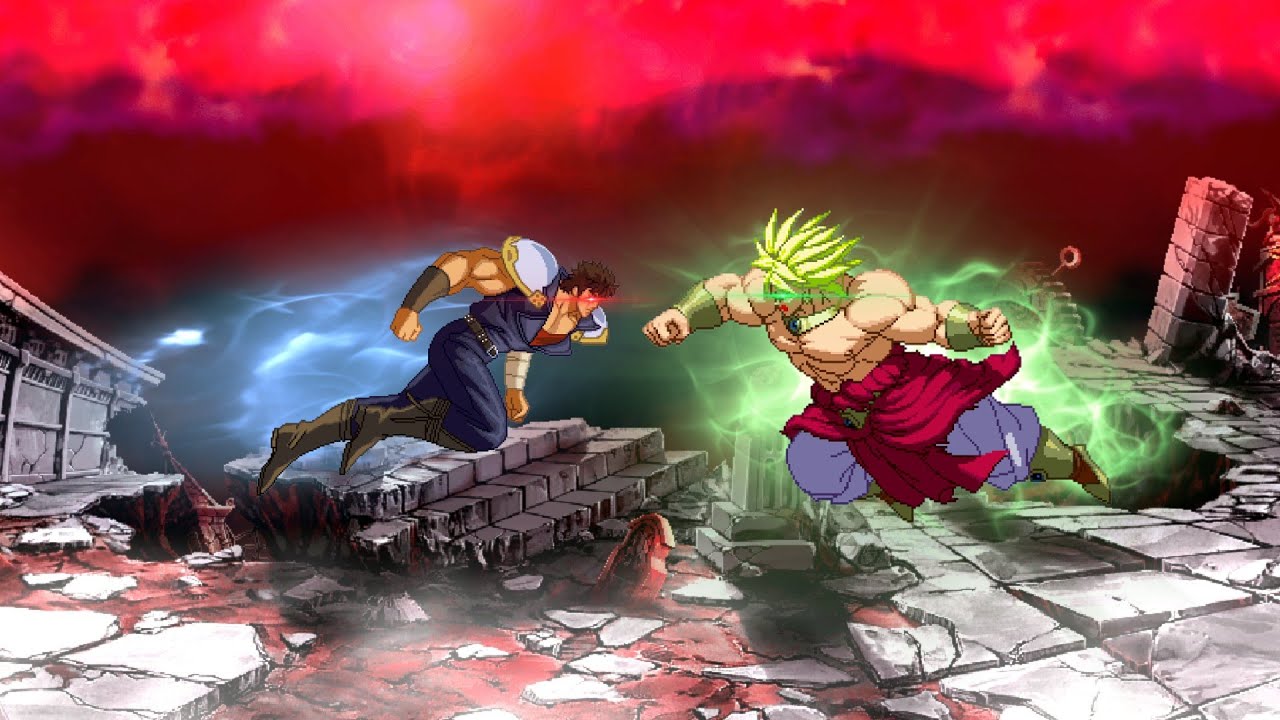 Kenshiro Vs Broly - Dragon Ball Z X Hokuto No Ken [Fist Of The North Star][DBZ X HNK/FOTNS]