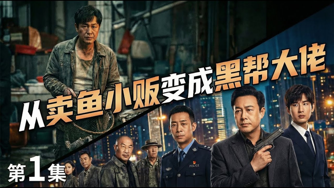 【2026成毅主演电视剧 | 咸鱼逆袭之黑帮大佬01】成毅原本只是卖鱼小贩🐟没料攀上警察张译💥摇身一变成黑帮大佬！🔥 #电视剧 #逆袭 #cdrama