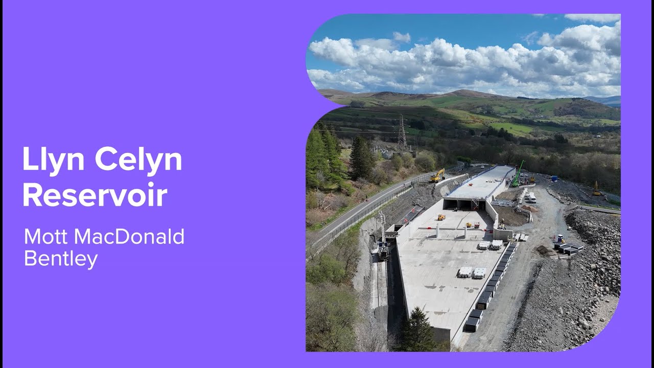 Mott MacDonald Bentley (MMB) | Llyn Celyn Reservoir and Spillway | May 2025