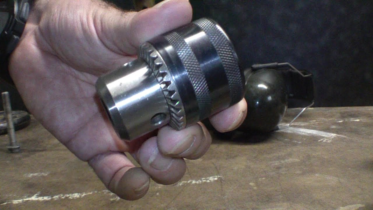Disassembly of cheap drill chucks (not Jacobs type)