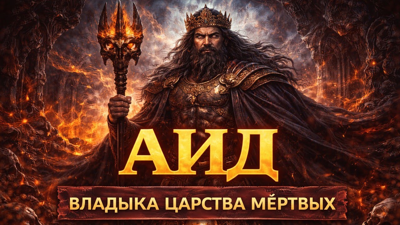 🌑 АИД — владыка подземного мира и теней | Древнегреческий миф