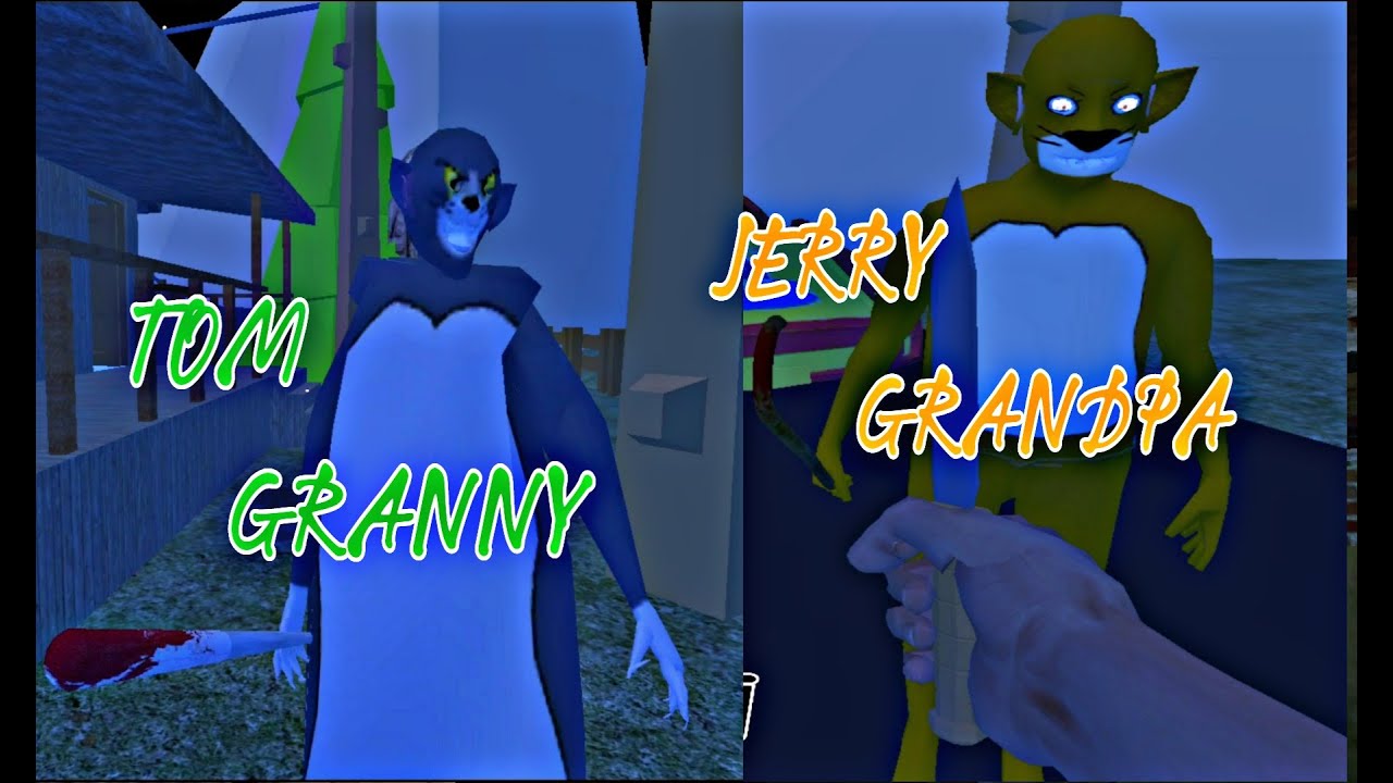 TOM GRANNY & JERRY GRANDPA CHAPTER 2 FULL HORROR GAMEPLAY