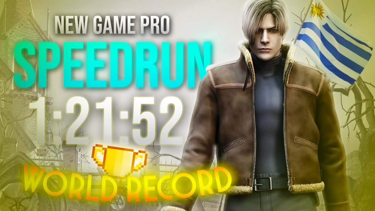 (World Record) Resident Evil 4 NG Professional 1:21:52 (1:23:17 IGT)