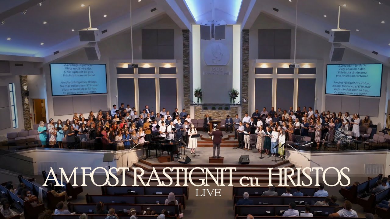 Rebeca Dinca - Am fost rastignit cu Hristos Ft. FRPCS Choir | Live