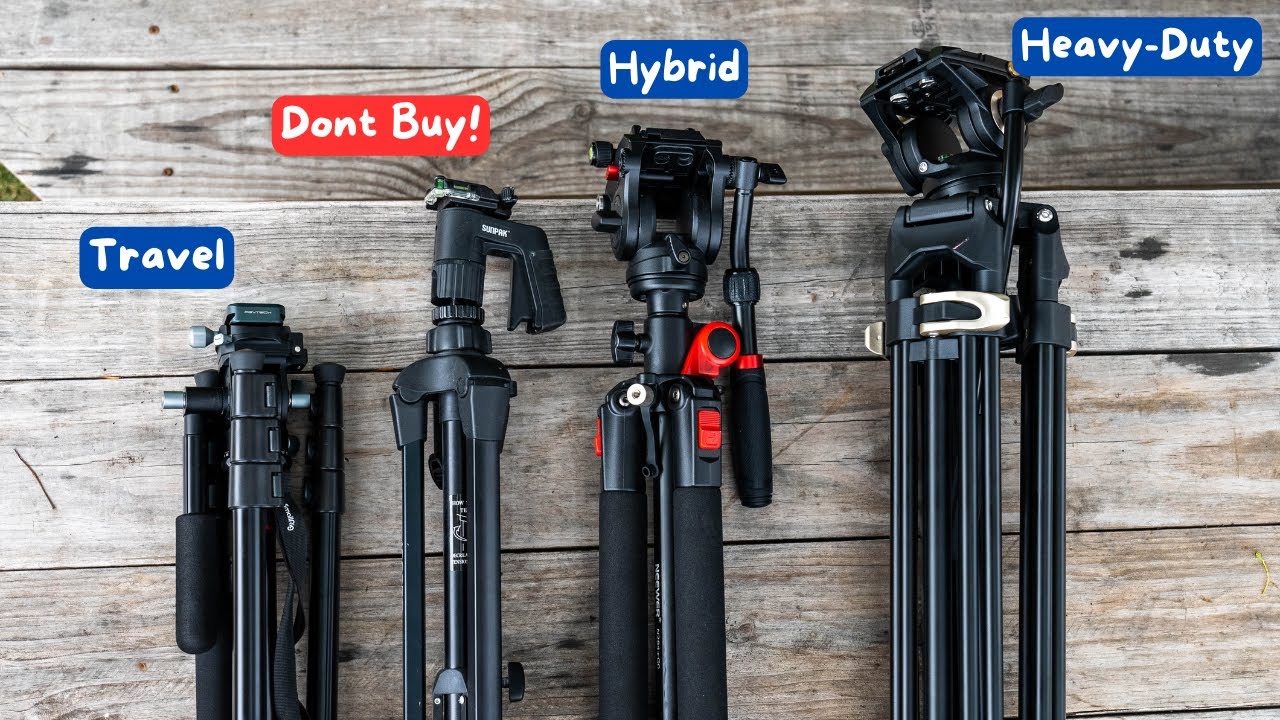 Here's My Favorite Video Tripods // For Serious Videographers On A Budget
