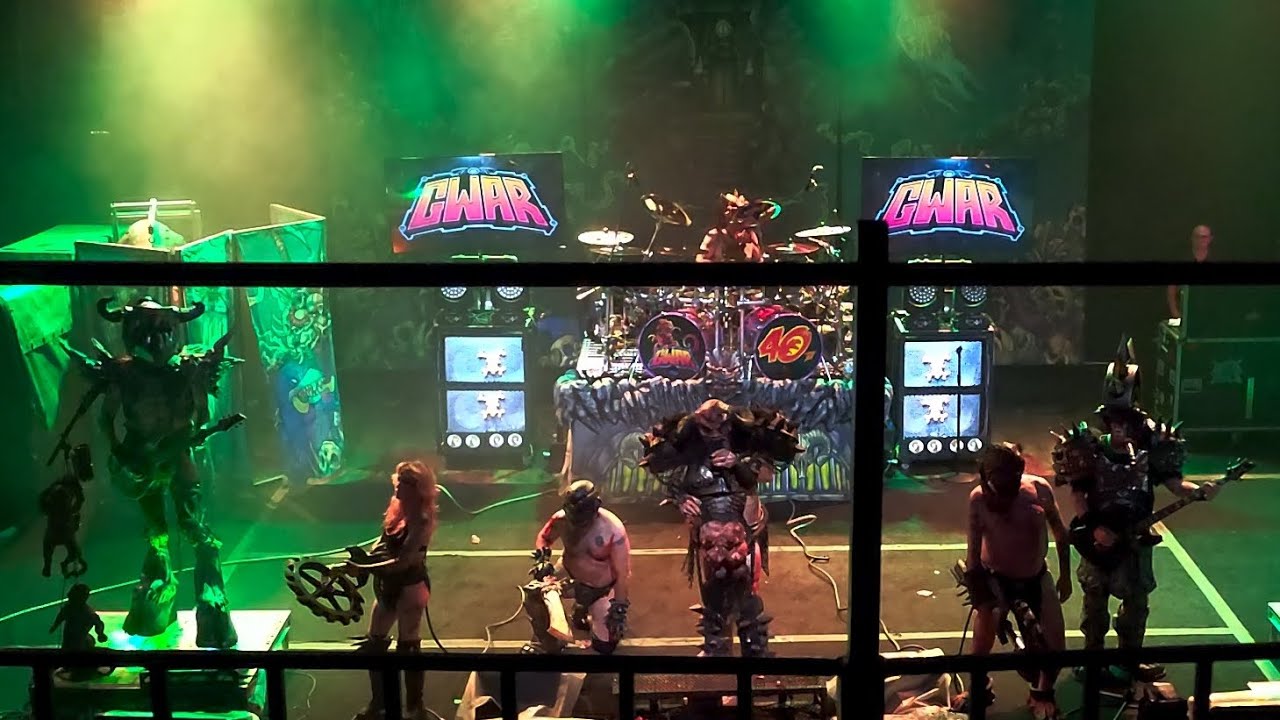 GWAR in Dallas, Texas 11/9/25 at House of Blues