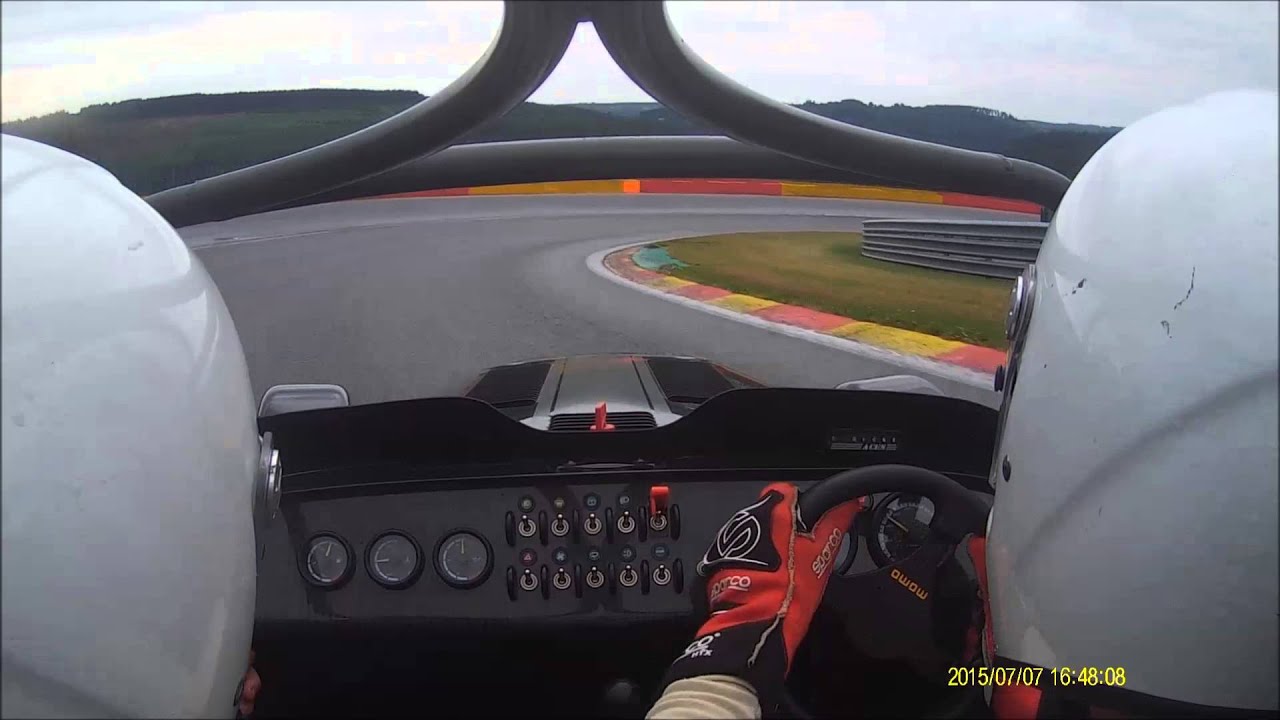 Caterham 620R at Spa Francorchamps in the wet