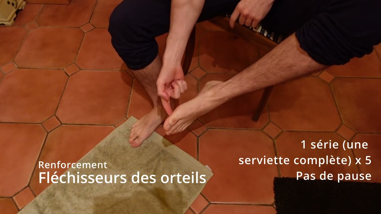 Exercices de Renforcement du Pied