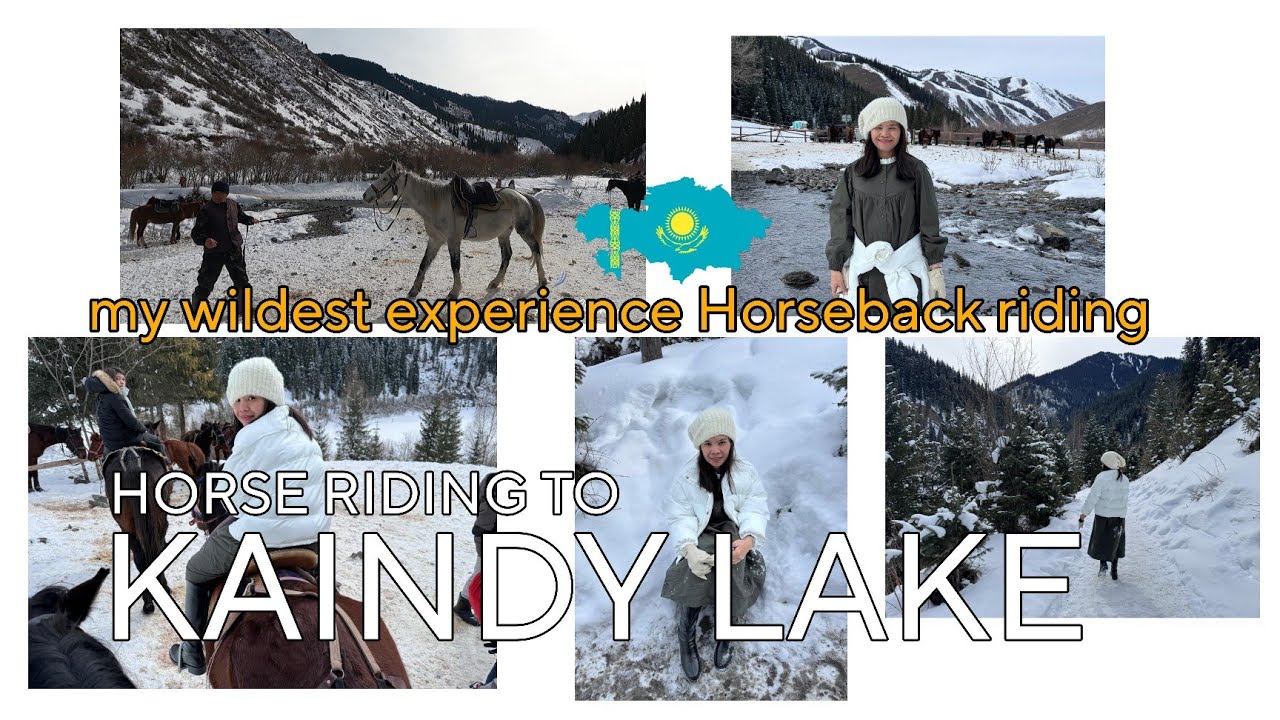 HORSEBACK RIDING TO KAINDY LAKE 