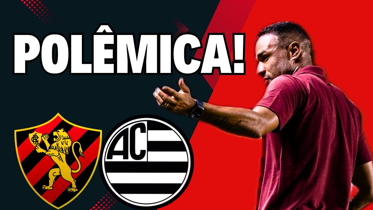SPORT! POLÊMICA GIGANTE NA DECISÃO DO TREINADOR ROGER SILVA! PORQUÊ?