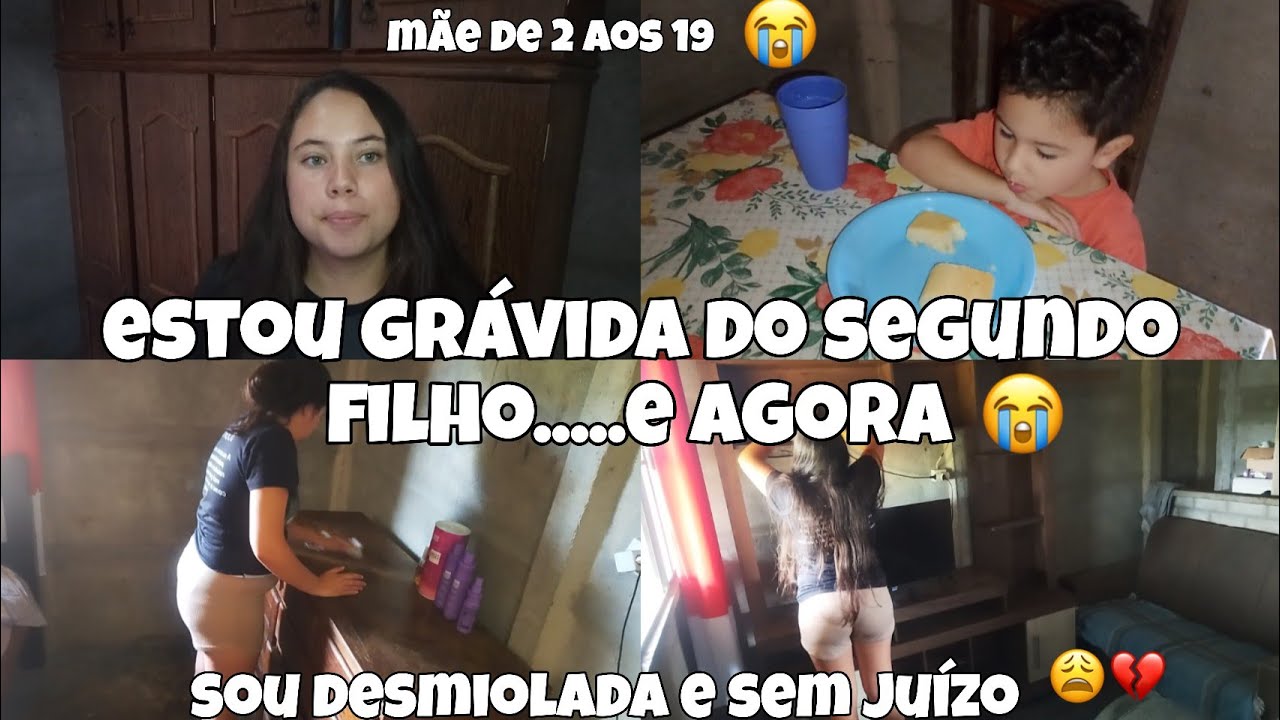 ESTOU GRÁVIDA DO SEGUNDO FILHO....E AGORA SOU DESMIOLADA E SEM JUÍZO 😭💔