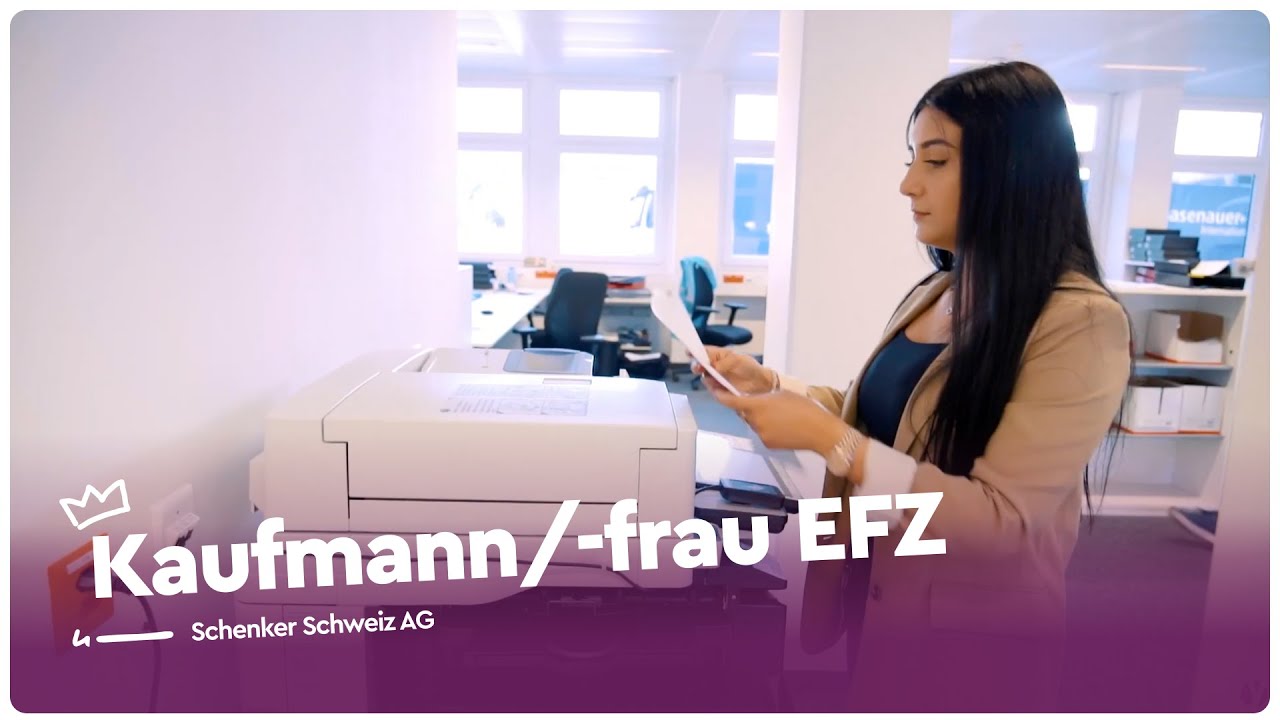 Lehrstelle als Kaufmann/-frau EFZ bei Schenker Schweiz AG