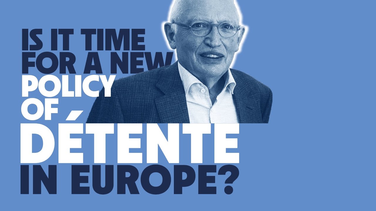 Is it time for a new policy of détente in Europe? – Debate with Günter Verheugen [EN]
