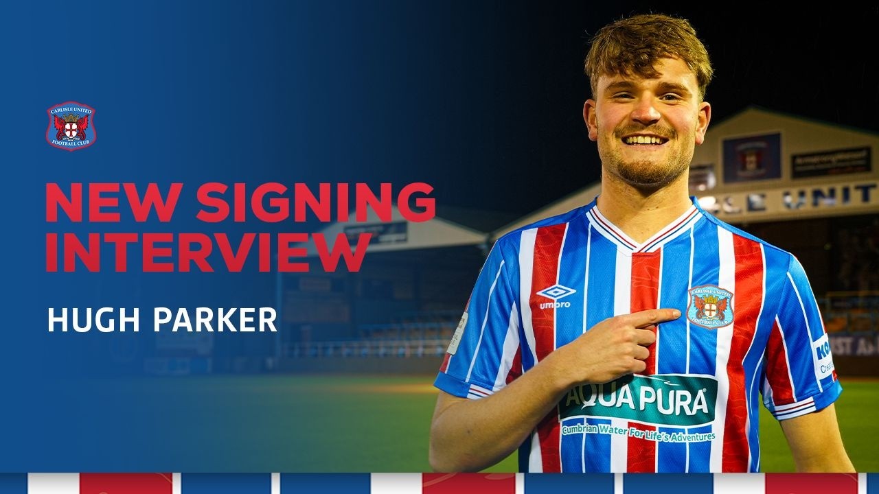 Hugh Parker speaks after his loan move to the Blues