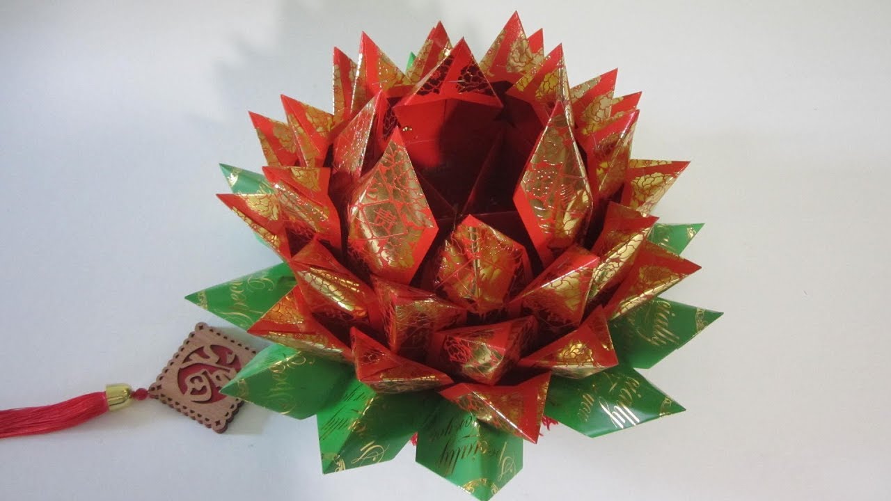 CNY TUTORIAL NO. 82 - Hongbao Lotus