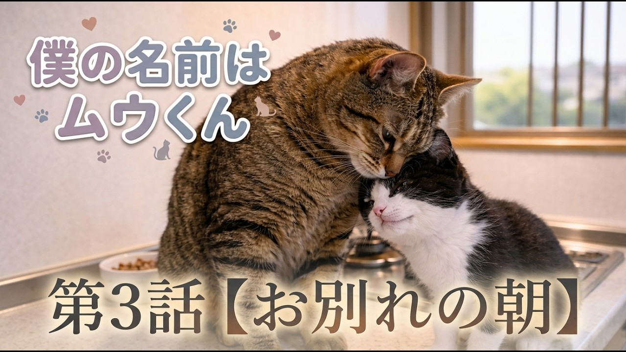 【僕の名前はムウくん】第３話“お別れの朝”