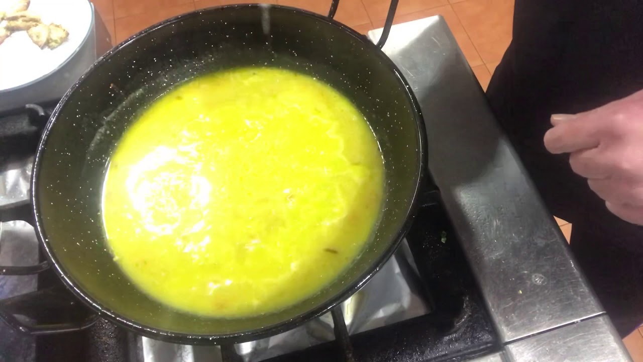 Arroz meloso con alcachofa De la Vega Baja  con bacalao el barquero