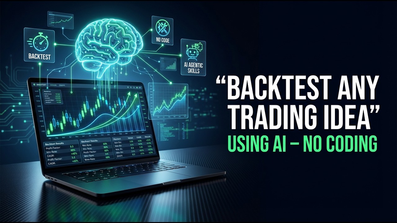 Backtest Any Trading Idea Using AI Agentic Skills - No Coding Needed