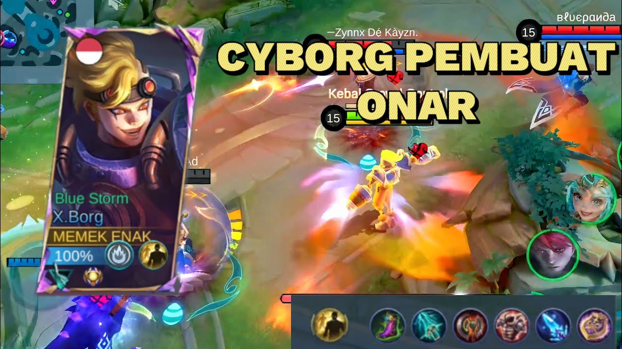 CYBORG PEMBUAT OBAR ll X.BORG GAMEPLAY BUILD TERBARU