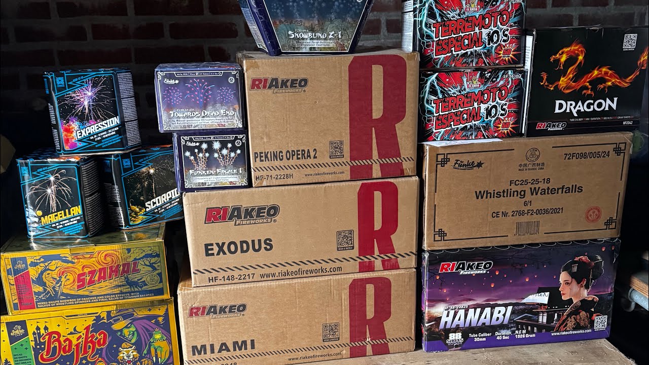 Compilatie 2025/2026 #fireworks #pyro