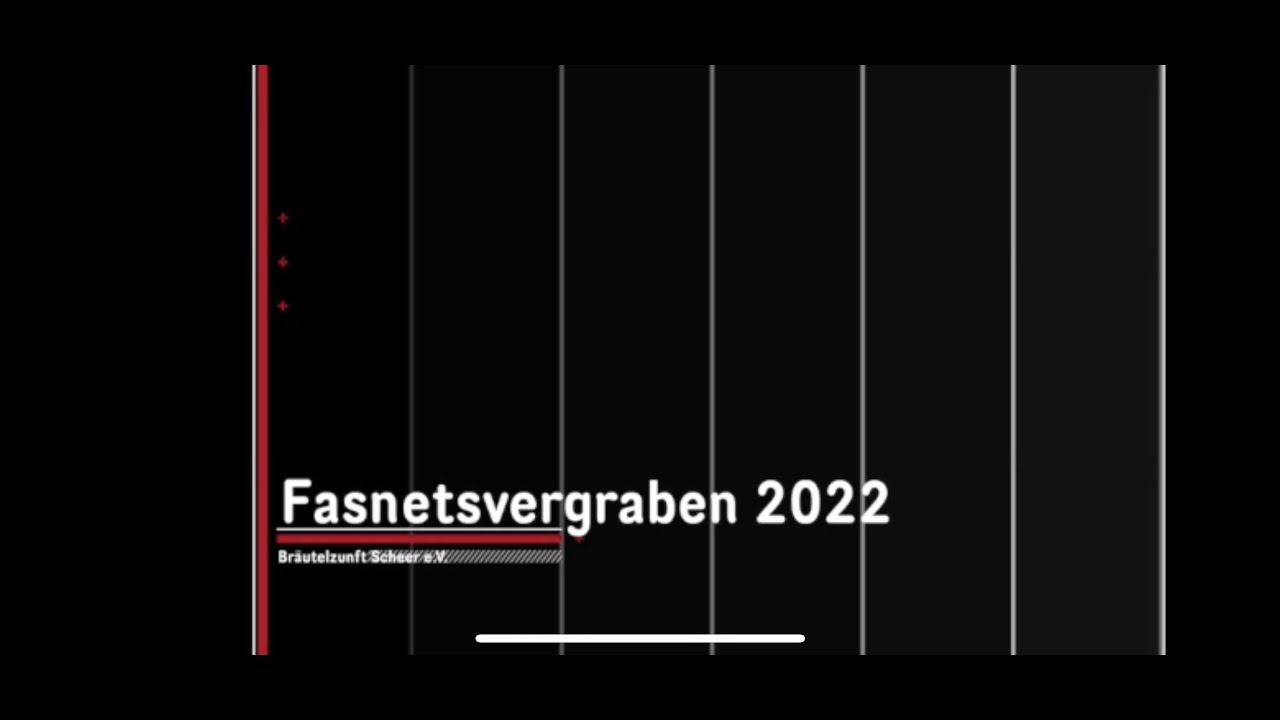 Fasnachtsvergraben 2022