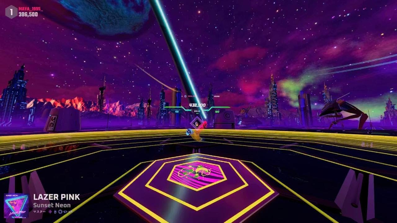 Synth Riders_LAZER PINK (Sunet Neon) 2-X SPIN WILD 360＋ MASTER