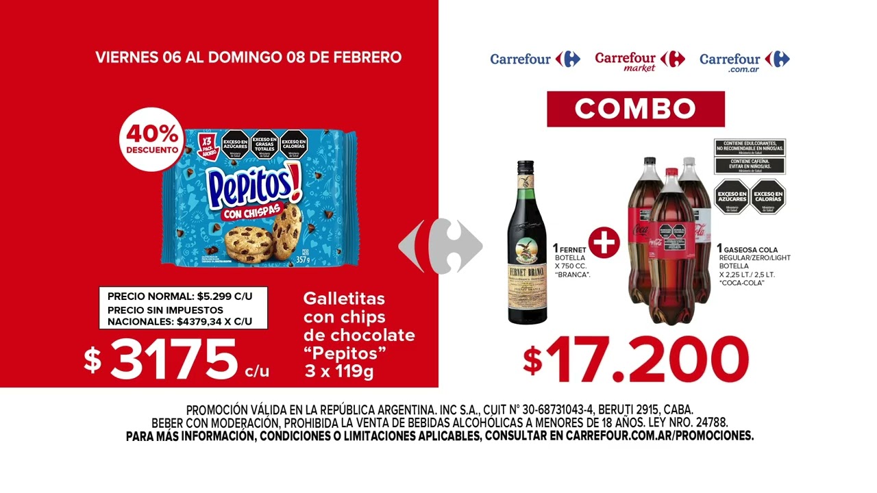 💥 Fin de semana de Ahorro Gigante en Carrefour