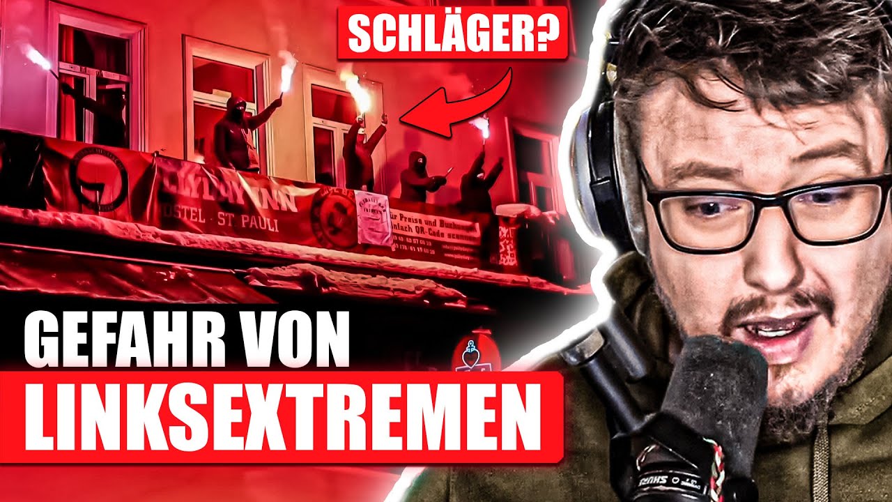 Wie gewaltbereit sind die LINKSEXTREMEN in DEUTSCHLAND?! | Dekarldent Reaction