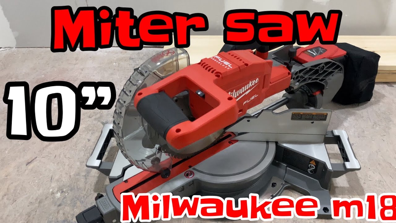Miter saw Milwaukee 10” m18