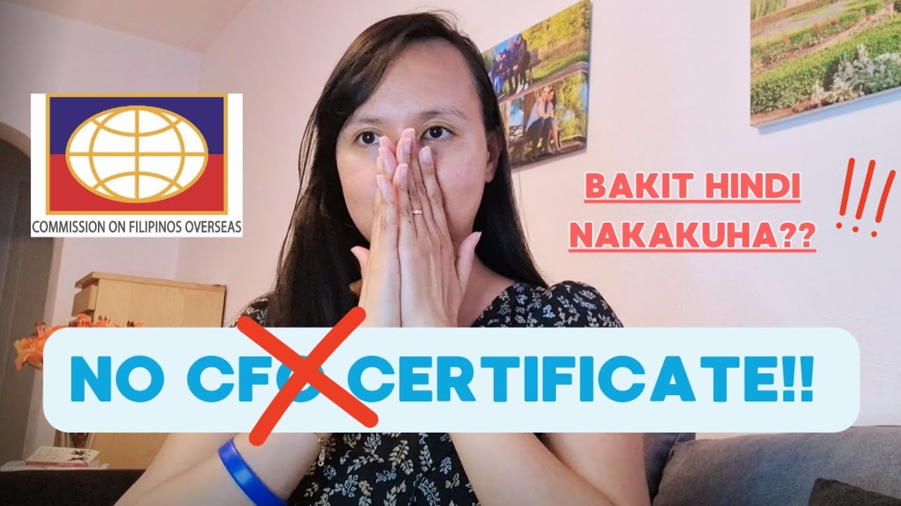 Bakit Hindi Nakakuha ng CFO Certificate? Alamin ang Dahilan!