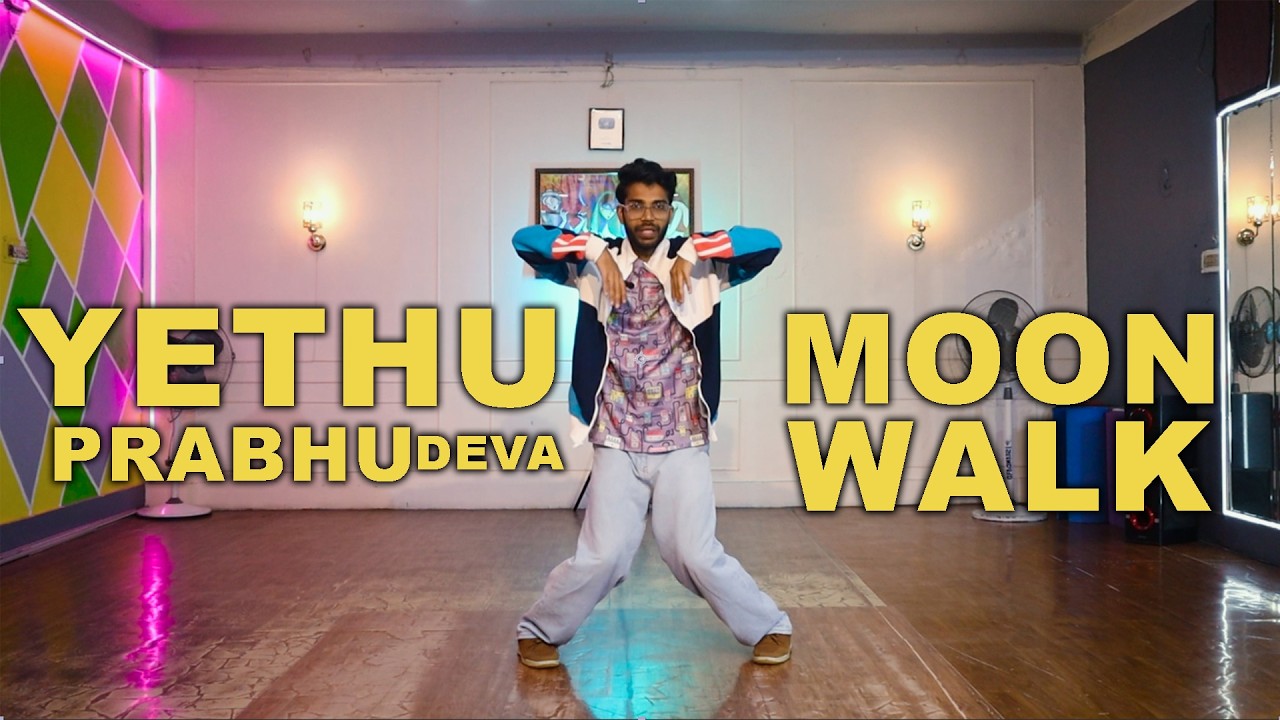 Yethu Prabhu Deva Moonwalk Step Tutorial | Rahul Verma