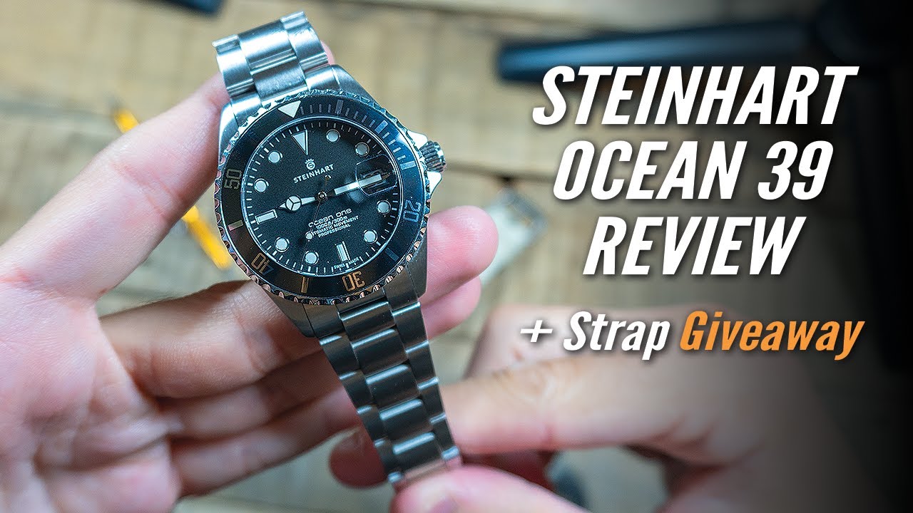 Steinhart Ocean 39 Black Ceramic Review (Best Submariner Homage Under $500)