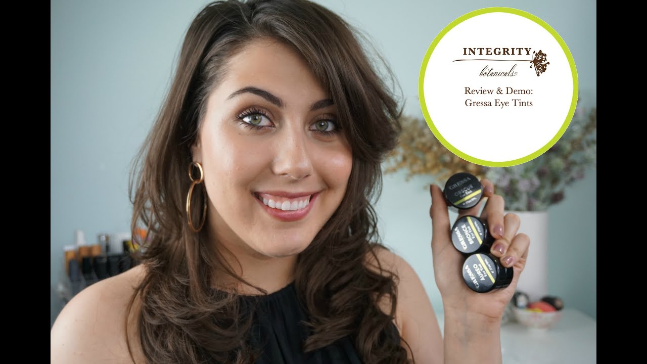 REVIEW & SWATCHES: GRESSA EYE TINTS | Integrity Botanicals