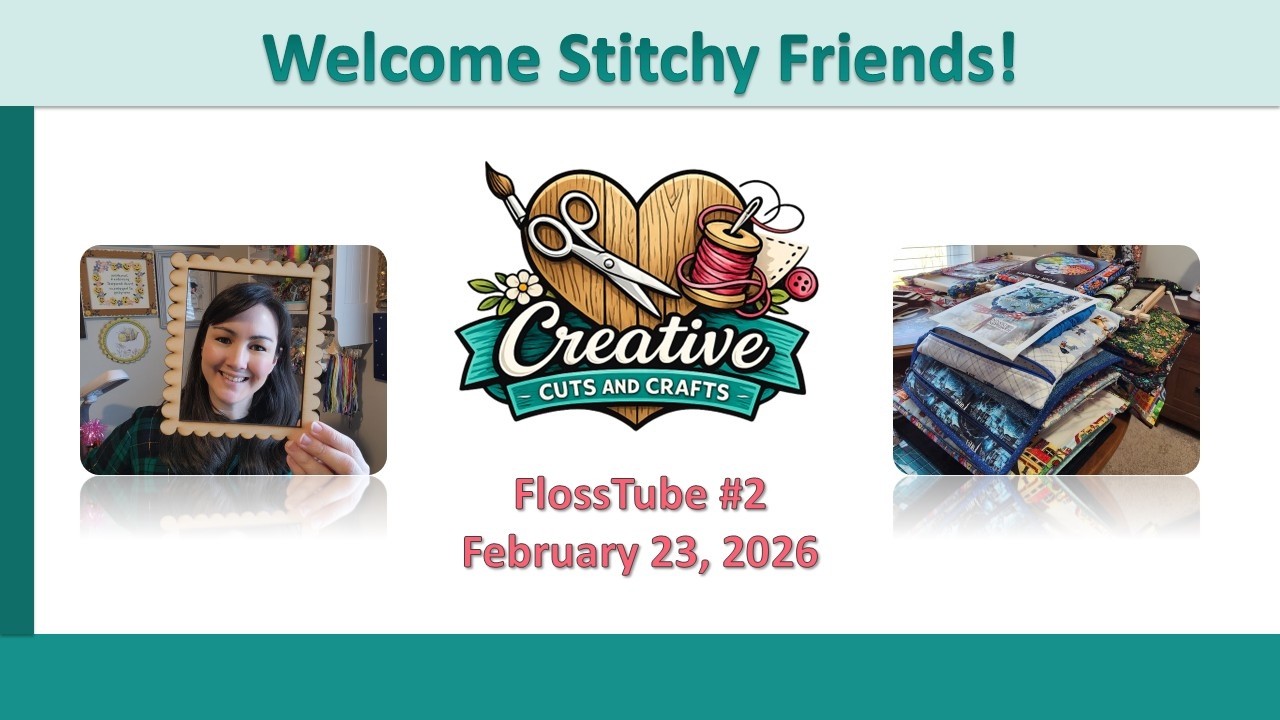 Flosstube #2  WIP Parade!