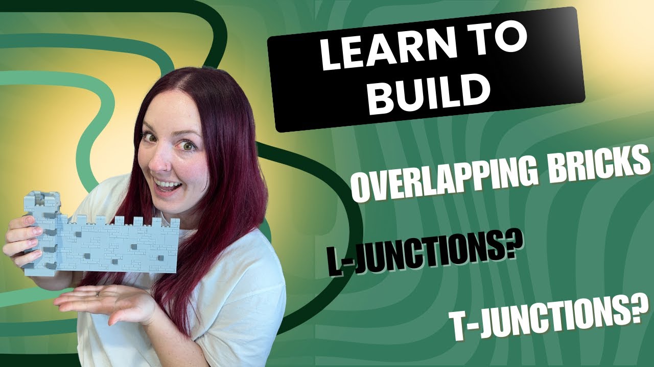 LEGO Overlapping Bricks: Building the Ultimate Castle Wall