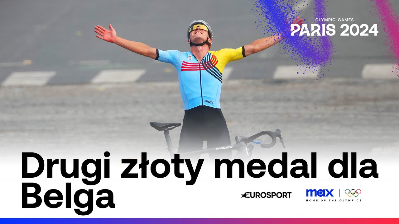Remco Evenepoel nowym mistrzem olimpijskim w kolarstwie szosowym 🚴