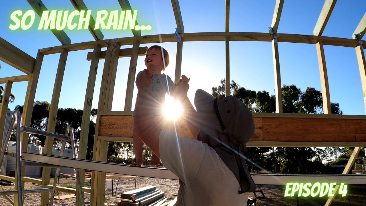 Owner Building our own home - Framing second floor, birthday celebrations and lots of beach days!
