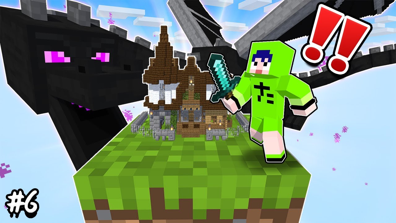 【完】1ブロックの世界でマインクラフト#6【たにクラ】