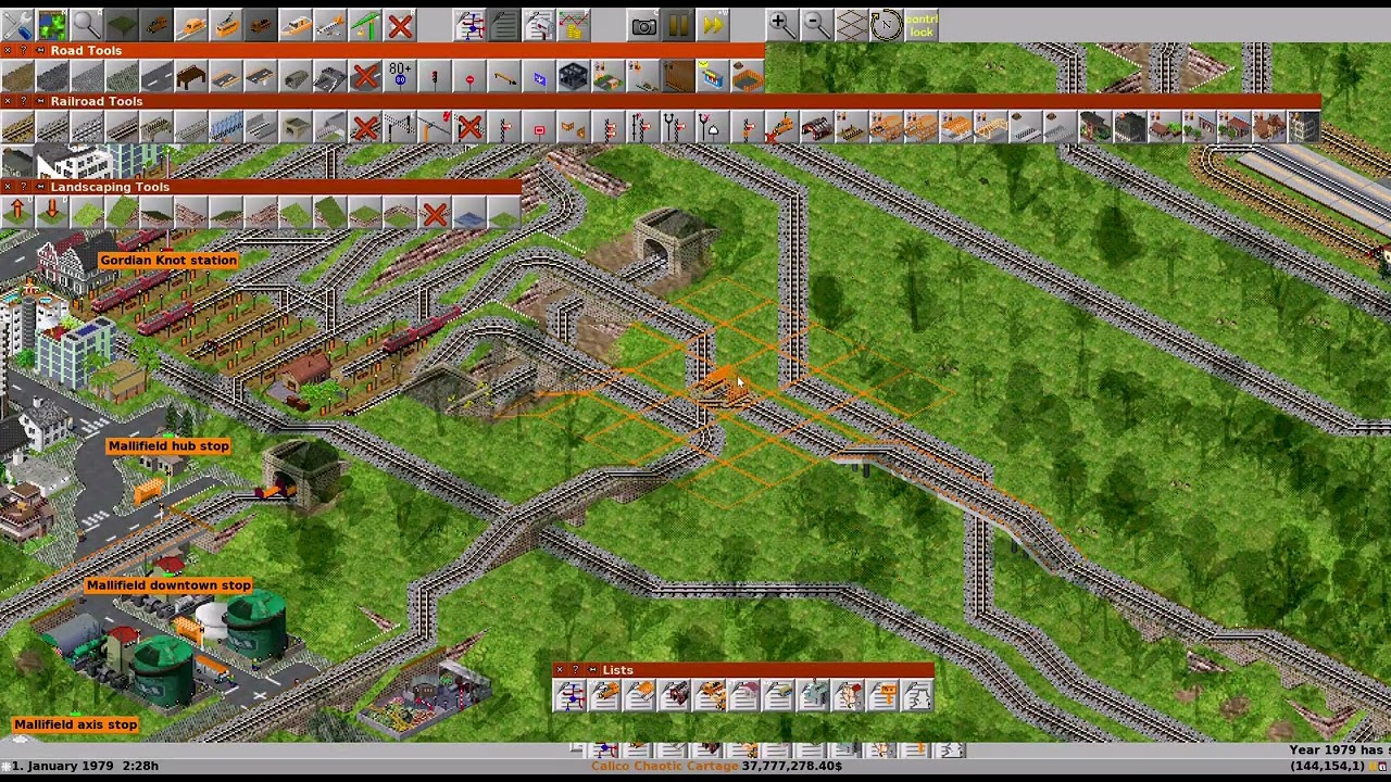 Simutrans DT1969 MAX Chaos Game Ep17 A Useless Canal and Ferry System