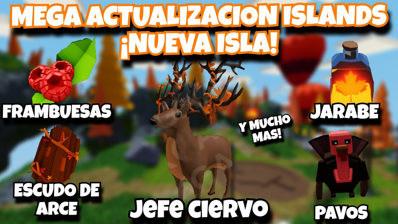 MEGA ACTUALIZACION DE ROBLOX ISLANDS *ACCION DE GRACIAS* | Joacia