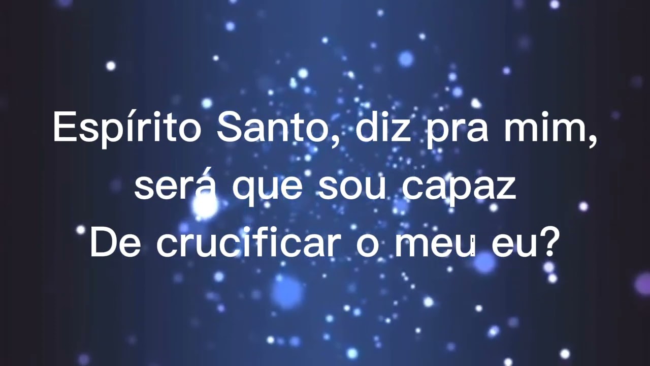 Sarando a Terra Ferida... Espírito Santo... Playback com legenda