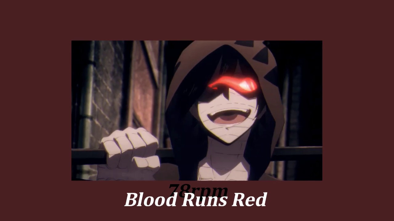 78rpm - blood runs red (slowed down)