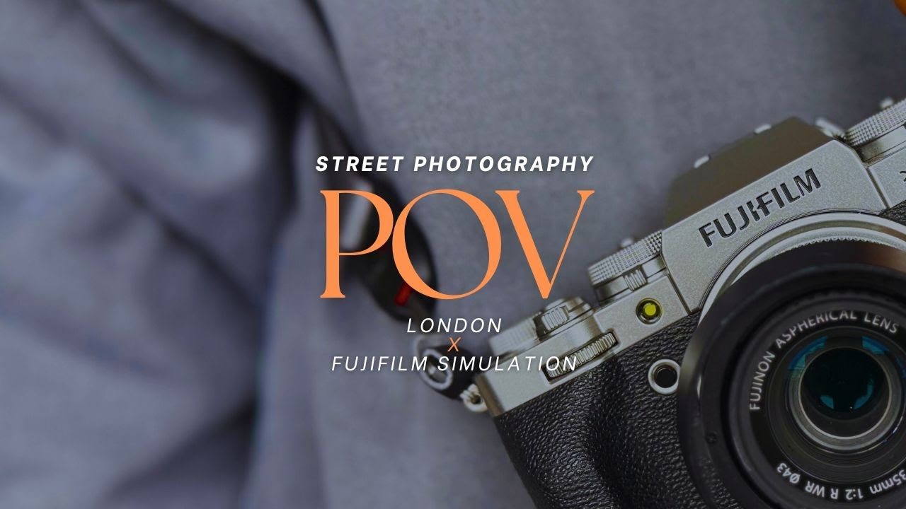 POV Photography x Fuji Simulation Recipe / London City (Fujifilm XT 4 & XF 35mm 2.0)