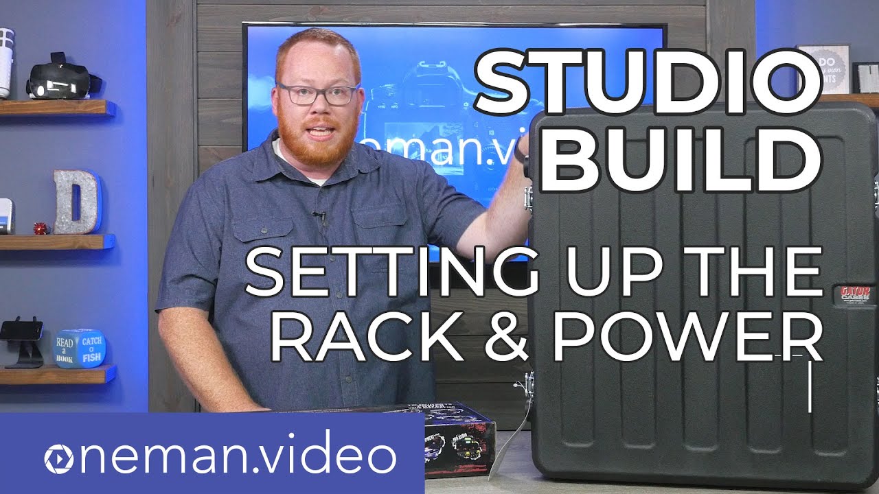 Studio Build 2019 - Step 1 - Rack and Power Supply