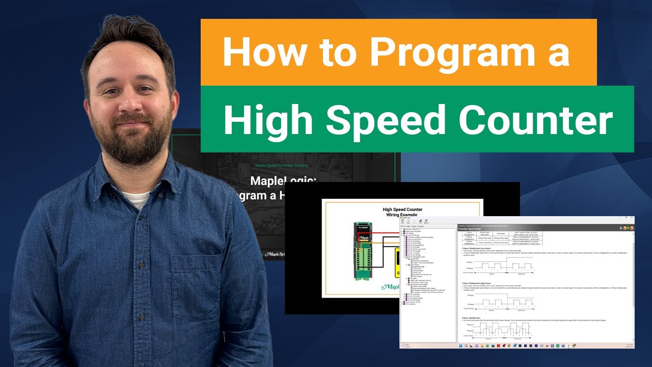 How to Program a High Speed Counter