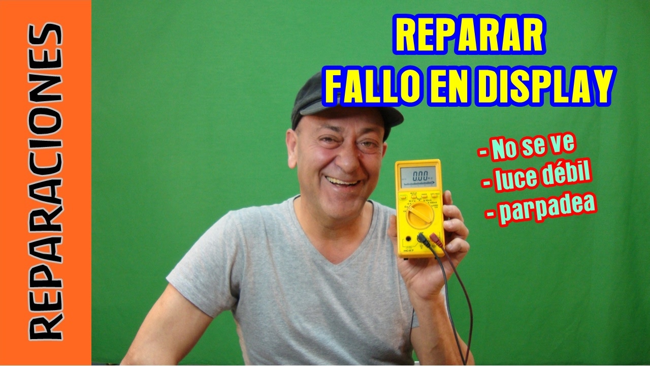 Reparar DISPLAY LCD
